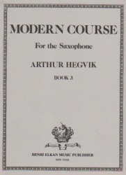 Modern Course, Volume 3 - Saxophone