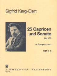 25 Capricen und Sonate, Op. 153, Vol. 2 - Saxophone