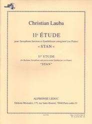 Etude No. 11: Stan - Bari Sax and Prerecorded Synth (or Piano)