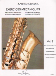 Mechanical Exercises, Vol. 3 - Saxophone