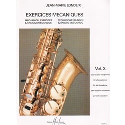 Mechanical Exercises, Vol. 3 - Saxophone