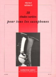 18 Etudes Variees - Saxophone