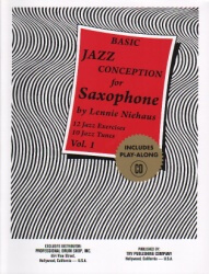 Basic Jazz Conception, Volume 1 - Saxophone