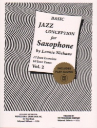 Basic Jazz Conception, Vol. 2 (Bk/CD) - Saxophone