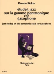Jazz Etudes on the Pentatonic Scale - Saxophone