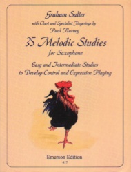 35 Melodic Studies - Saxophone