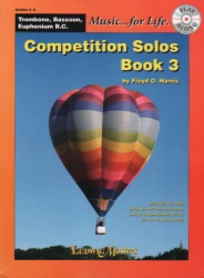 Competition Solos, Book 3 - Trombone, Bassoon, Euphoium B.C.