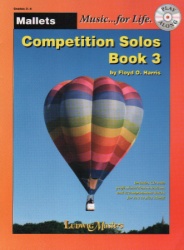Competition Solos, Book 3 (Bk/CD) - Mallet Part