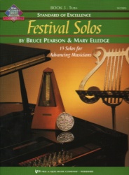 Festival Solos, Book 3 (Book/Audio) - Tuba Part