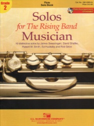 Solos for the Rising Band Musician, Grade 2 (Bk/CD) - Flute