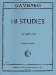 18 Studies - Bassoon