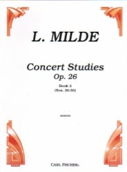 Concert Studies Op. 26, Book 2 - Bassoon