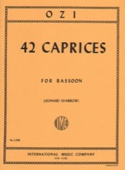 42 Caprices - Bassoon