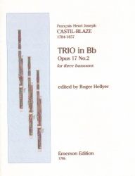 Trio in C Major Op. 17 No. 2 - Bassoon Trio