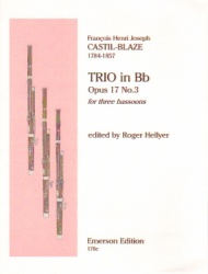 Trio in E-flat Major Op. 17 No. 3 - Bassoon Trio