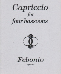 Capriccio, Op. 13 - Bassoon Quartet