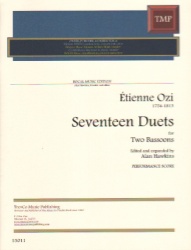 17 Duets - Bassoon (or Trombone) Duet