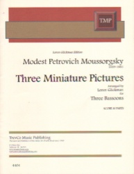 3 Miniature Pictures - Bassoon Trio