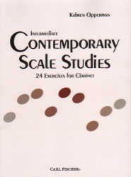Intermediate Contemporary Scale Studies - Clarinet