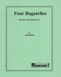 4 Bagatelles - Oboe and Clarinet in A