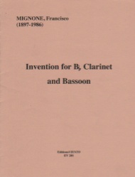 Invention - Clarinet and Bassoon