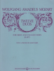 12 Duos, K. 487 - Oboe and English Horn