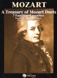 Treasury of Mozart Duets - Flute and Clarinet