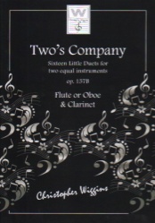 Two's Company, Op. 157b - Flute (or Oboe) and Clarinet