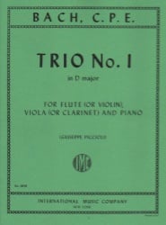 Trio No. 1 in D major - Flute (or Violin), Clarinet (or Viola), and Piano