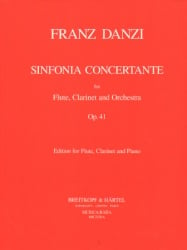 Sinfonia Concertante, Op. 41 - Flute, Clarinet, and Piano