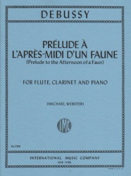 Prelude to the Afternoon of a Faun - Flute, Clarinet, and Piano