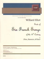 Suite of 6 French Songs of the 15th Century - Oboe, Bassoon, and Piano