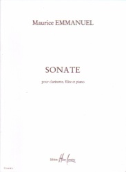 Sonata - Flute, Clarinet, and Piano