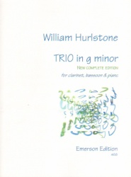 Trio in G Minor - Clarinet, Bassoon, and Piano