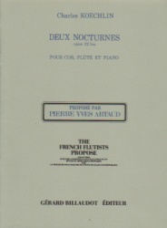 2 Nocturnes, Op. 32B - Flute, Horn,and Piano