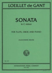 Sonata in C Minor - Flute, Oboe, and Piano