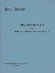 Divertimento for 3 Treble Instruments - Parts