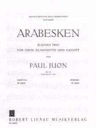 Arabesques, Op. 73 - Oboe, Clarinet, and Bassoon