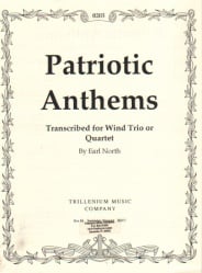 Patriotic Anthems - Woodwind Trio or Quartet