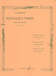 Bucolique Variee - Oboe, Clarinet and Bassoon