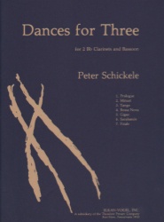 Dances for 3 - 2 Clarinets and Bassoon