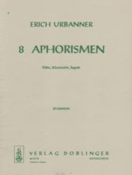 8 Aphorismen - Flute, Clarinet, and Bassoon