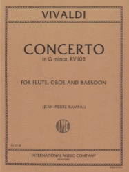 Concerto in G Minor, RV 103 - Flute, Oboe, and Bassoon