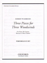 3 Pieces - Flute, Clarinet, and Bassoon (or Bass Clarinet)