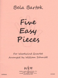 5 Easy Pieces - Oboe, Clarinet, Horn, and Bassoon