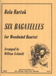 6 Bagatelles - 2 Clarinets, Tenor Sax, and Bassoon