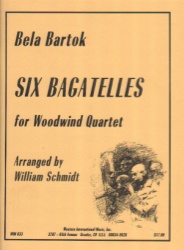 6 Bagatelles - 2 Clarinets, Tenor Sax, and Bassoon