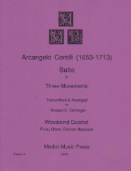 Suite in 3 Movements - Flute, Oboe, Clarinet, and Bassoon