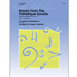 Rondo from the Pathetique Sonata - Clarinet and Piano