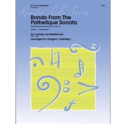 Rondo from the Pathetique Sonata - Alto Sax and Piano